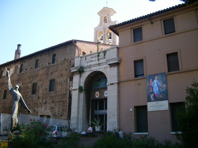 Saints Cosma and Damiano Basilica 1, Rome, Italy.JPG